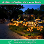 SolarBloom™ Solar Sunflower Garden Light