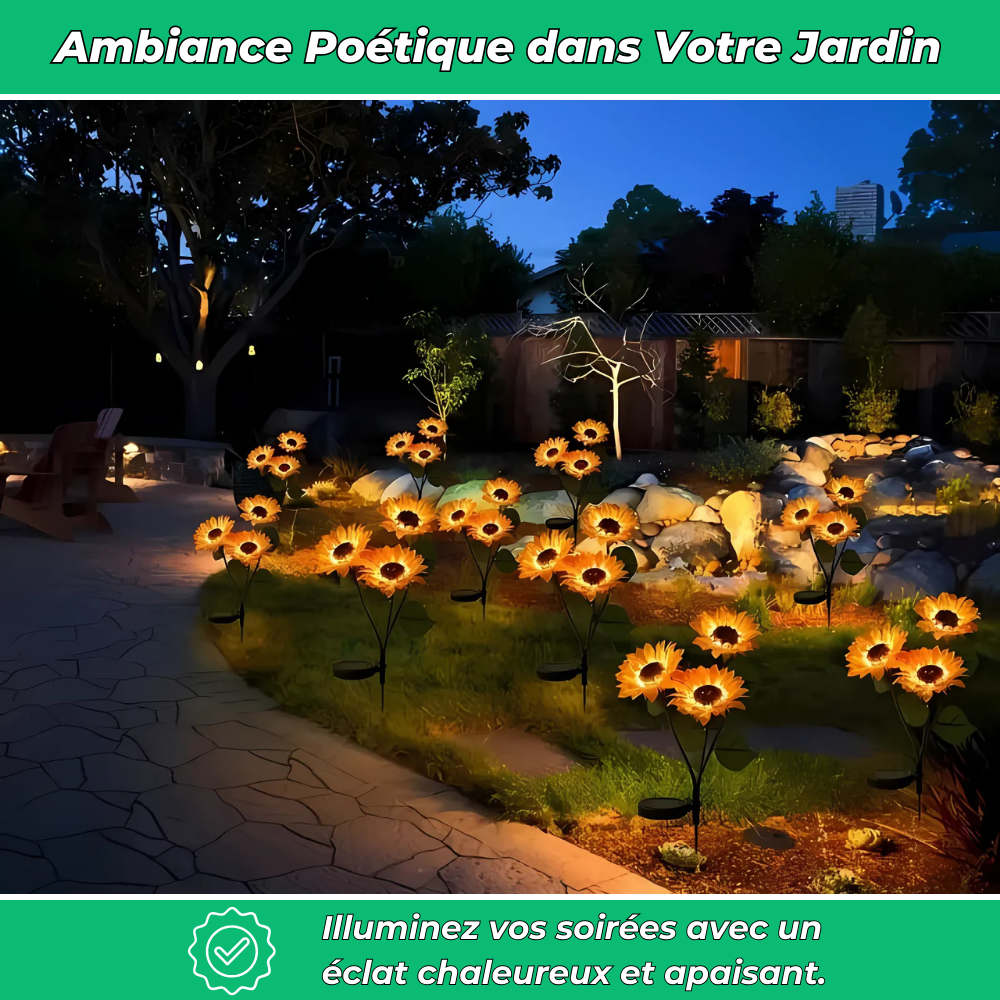 SolarBloom™ Solar Sunflower Garden Light