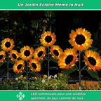 SolarBloom™ Solar Sunflower Garden Light
