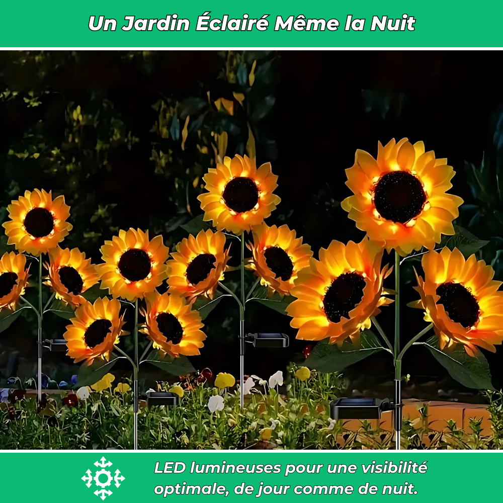 SolarBloom™ Solar Sunflower Garden Light