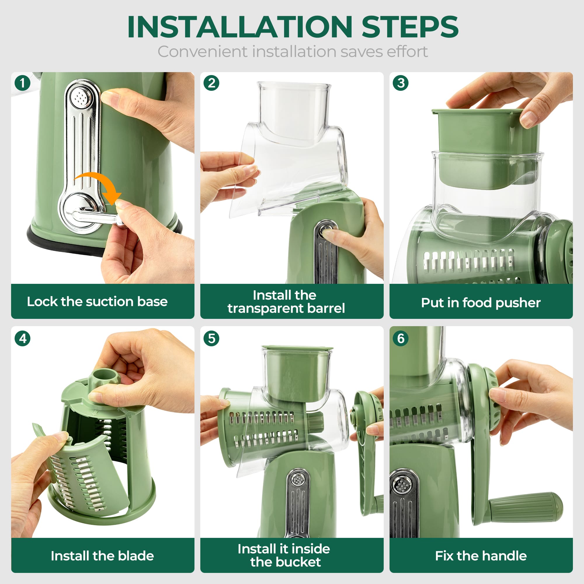 FreshPrep™ 3-in-1 Rotary Slicer