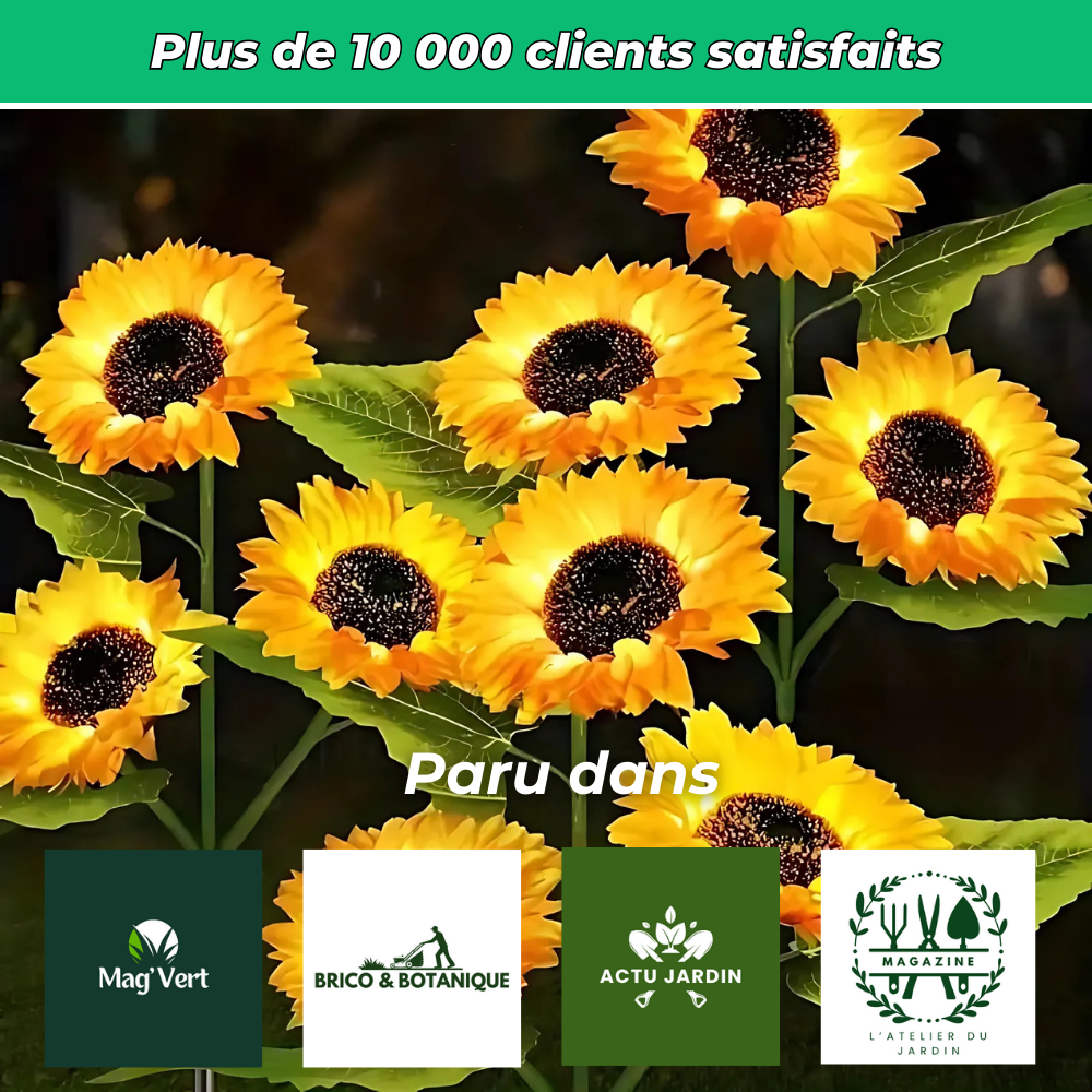 SolarBloom™ Solar Sunflower Garden Light