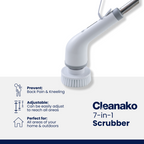 7-in-1 Electric Spin Scrubber – Deep Cleaning Made Easy