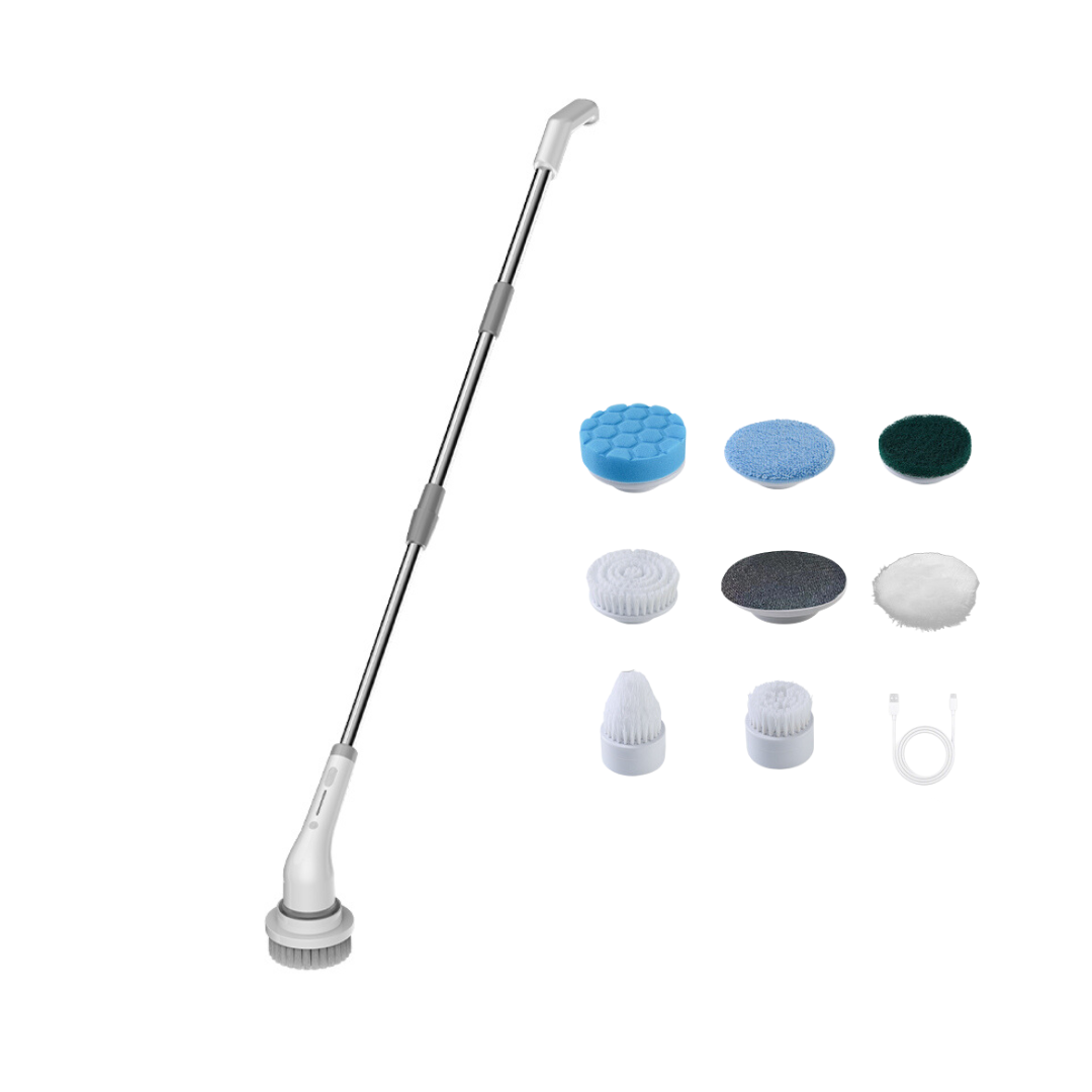 7-in-1 Electric Spin Scrubber – Deep Cleaning Made Easy