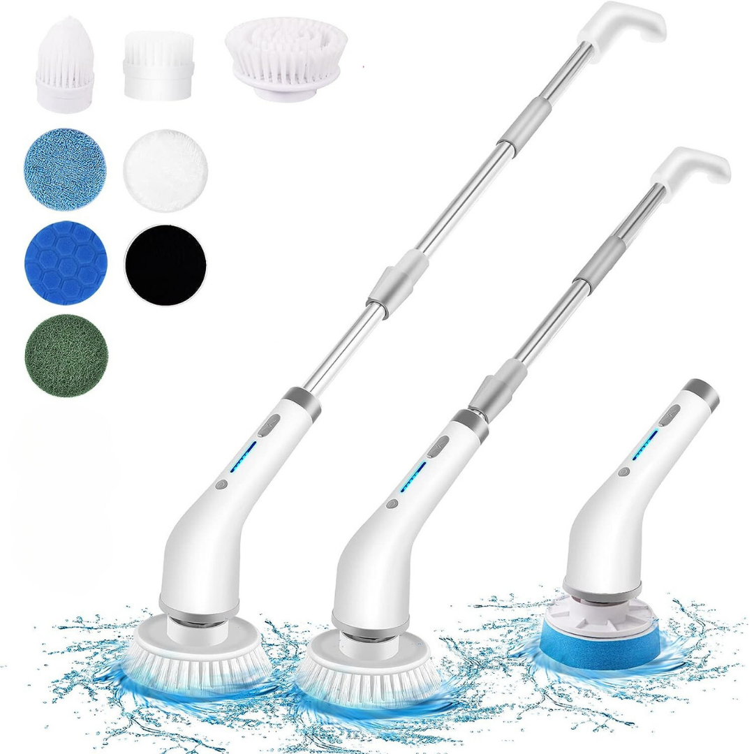 7-in-1 Electric Spin Scrubber – Deep Cleaning Made Easy